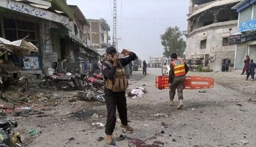 انفجار انتحاری در پاکستان
