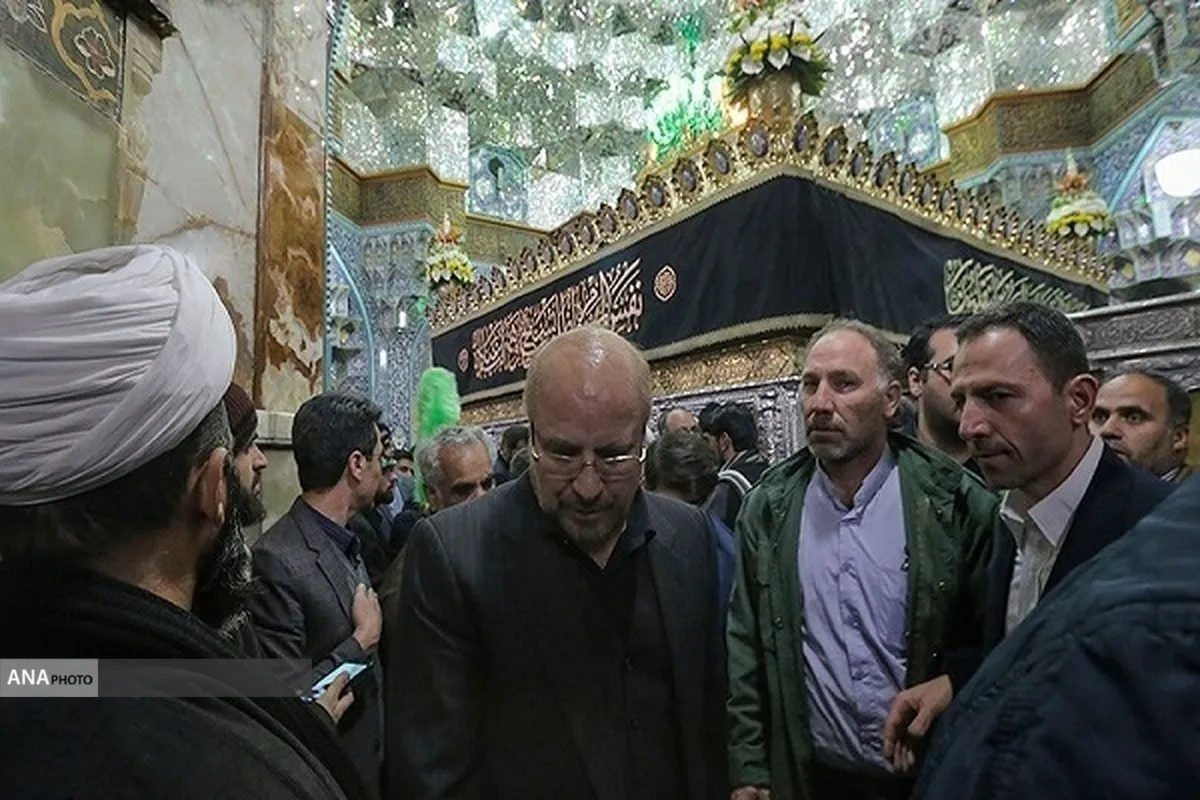 رئیس مجلس وارد قم شد