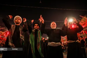 عزاداری شب اربعین حسینی در کربلای معلی