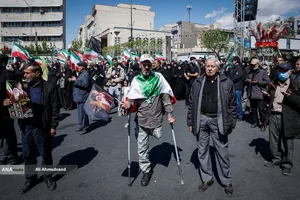 مراسم چهلمین روز شهادت حضرت آیت&zwnj;الله&zwnj; خامنه ای رهبر شهید انقلاب - 2