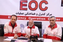 خدا قوت «مهدی فقیه» به تلاشگران هلال‌احمر استان فارس+ عکس