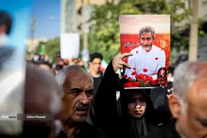 تشیع پیکر شهید مصباح الهدی باقری