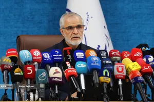 نشست خبری علی اکبر پورجمشیدیان دبیر ستاد تشییع و وداع با رهبر شهید انقلاب