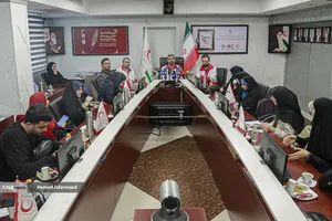 محمدجواد عزتی، رئیس سازمان داوطلبان جمعیت هلال&zwnj;احمر