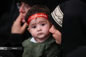 مراسم عزاداری محرم در حسینیه امام خمینی(ره)