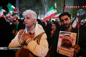 وداع و تشییع پیکر مطهر فرمانده یگان ویژه فاتحین سردار سرتیپ پاسدار شهید محمد علی فتحعلی زاده و&zwnj; همرزمانش