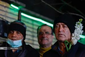 تجمع محکومیت هتک حرمت مساجد در مسجد بهشتی تهران