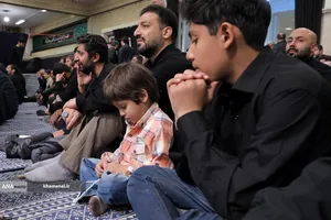 عزاداری شب شهادت حضرت فاطمةالزهرا سلام&zwnj;الله&zwnj;علیها در حسینیه امام خمینی(ره)