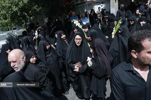 تشییع و تدفین پیکر مطهر بسیجی شهید حسین یوسفخانی