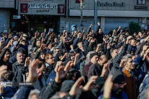 تجمع انتقام&zwnj;جویی شهادت رهبر معظم انقلاب در تهران