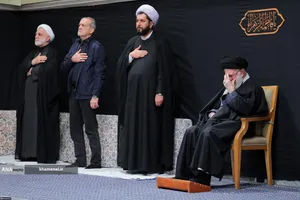عزاداری ایام شهادت حضرت فاطمةالزهرا(س) با حضور رهبر معظم انقلاب