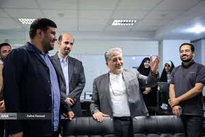 بیژن رنجبر رییس دانشگاه آزاد اسلامی و محمدمهدی خیرجو مدیرعامل خبرگزاری آنا