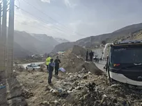 تصادف اتوبوس در جاده نی‌ریز با یک فوتی و ۲۷ مجروح