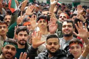 دیدار مردم قم با رهبر معظم انقلاب