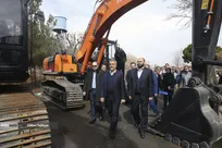 آیین رونمایی از ماشین‌آلات تخصصی سازمان مدیریت پسماند شهرداری