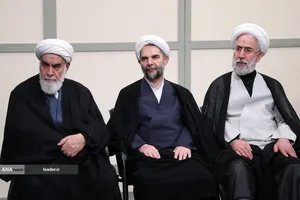 دیدار مسئولان قوه قضائیه با رهبر معظم انقلاب