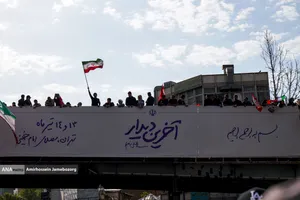 تشییع پیکر مطهر آقای شهید ایران و خانواده ایشان