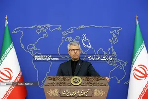 نشست خبری اسماعیل بقایی سخنگوی وزارت امور خارجه