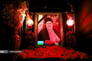 حال و هوای شهر در فراق رهبر شهید انقلاب حضرت آیت الله امام شهید سید علی خامنه ای