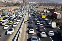 ترافیک نیمه‌سنگین در محور چالوس و آزادراه کرج - تهران برقرار است