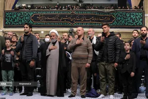 عزاداری ایام شهادت حضرت فاطمةالزهرا(س) با حضور رهبر معظم انقلاب