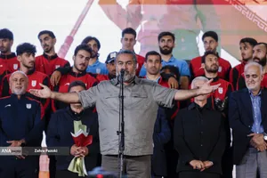 مراسم بدرقه تیم ملی فوتبال