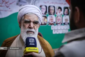 حجت&zwnj;الاسلام محمد&zwnj;حسن اختری رئیس کمیته حمایت از انقلاب اسلامی مردم فلسطین