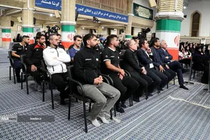 دیدار قهرمانان ورزشی و مدال&zwnj;آوران المپیادهای علمی با رهبر معظم انقلاب