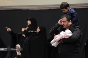 دومین شب عزاداری حضرت فاطمةالزهرا(س) با حضور زهبر م انقلاب