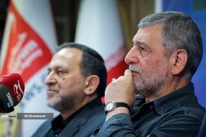 محمدحسین صفارهرندی عضو مجمع تشخیص مصلحت نظام و حمیدرضا مقدم&zwnj;فر مشاور فرمانده&zwnj;کل سپاه پاسداران انقلاب اسلامی