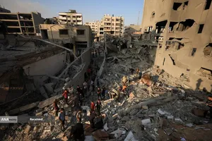 حملات هوایی گسترده به غزه