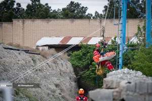 مانور امدادگران جمعیت هلال احمر