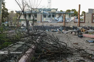 حمله اسرائیل به سفارت سابق آمریکا در تهران و تخریب ساختمان محل اقامت و دفتر کار ویلیام سالیوان آخرین سفیر ایالات متحده آمریکا در ایران