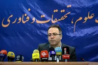 نشست خبری معاون فناوری وزیر علوم
