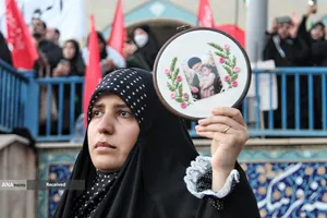 مراسم وداع با رهبر شهید انقلاب