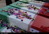 مراسم-تشییع-پیکر-۶-شهید-مدافع-امنیت-در-خراسان-شمالی-برگزار-شد