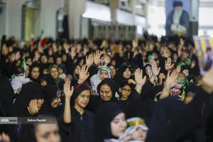 مراسم شیرخوارگان حسینی در مصلی امام خمینی(ره)
