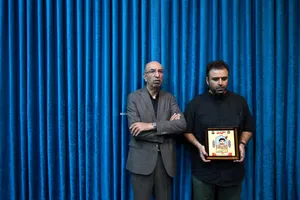 مراسم وداع با پیکر شهید علی اکبر گندمی