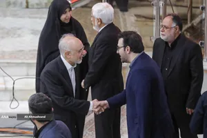 علی اکبر صالحی در مراسم سی و ششمین سالگرد ارتحال امام خمینی (ره) 