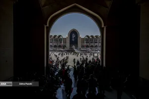 مراسم وداع با رهبر شهید انقلاب
