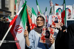 اجتماع بزرگ &laquo;دختران جان فدای ایران&raquo;
