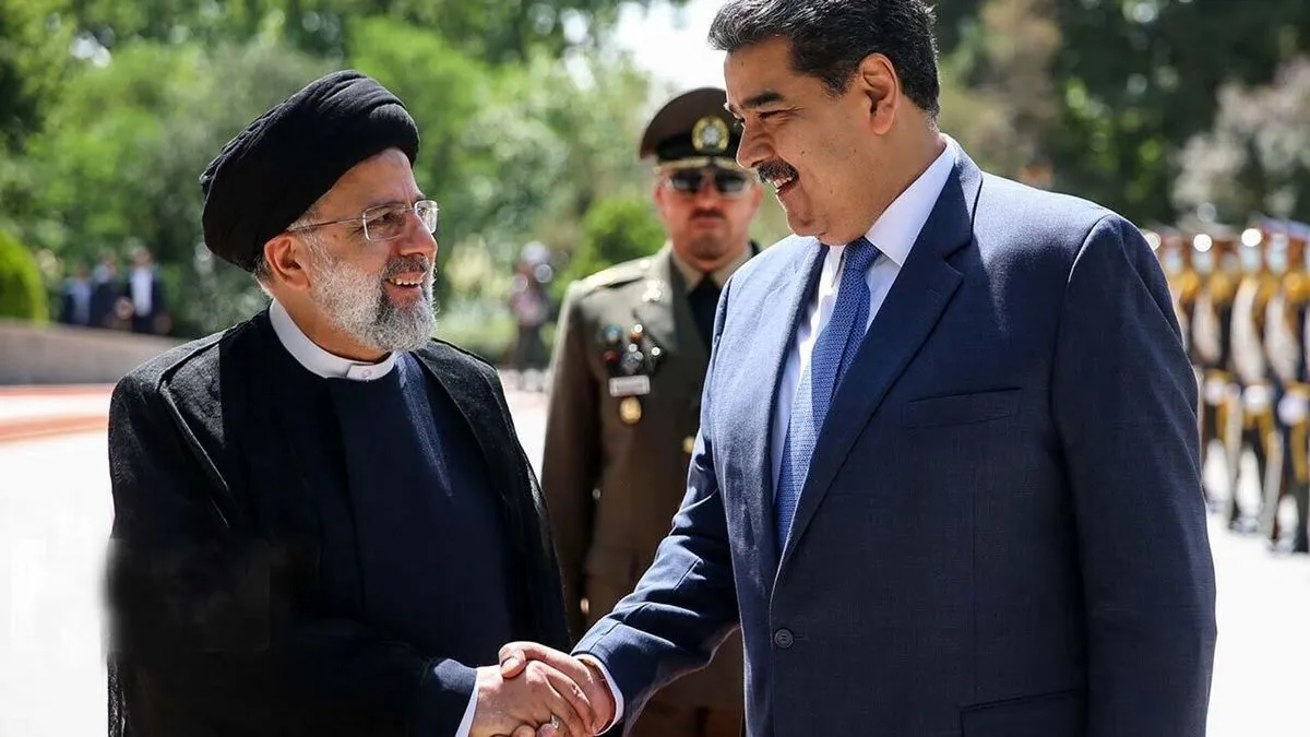 رئیس‌جمهور ونزوئلا شهادت آیت‌الله رئیسی را تسلیت گفت