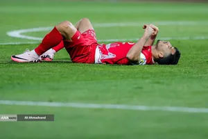 علی علیپور بازیکن تیم فوتبال پرسپولیس