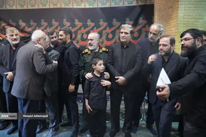 مراسم گرامیداشت سرلشکر شهید مهدی ربانی و سرلشکر شهید غلامرضا محرابی معاونان سابق اطلاعات و عملیات ستاد کل نیروهای مسلح