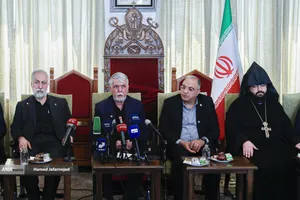 مراسم چهلم شهادت حضرت آیت الله امام سید علی خامنه&zwnj;ای در کلیسای سرکیس مقدس