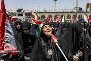 مراسم وداع با رهبر شهید انقلاب
