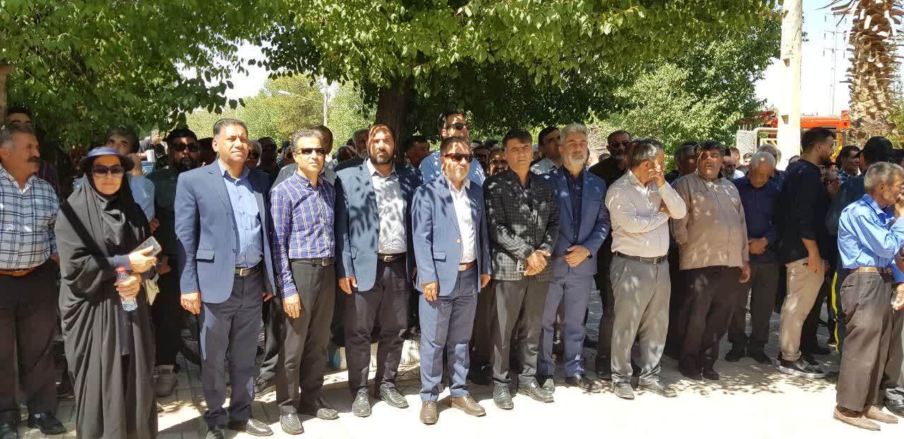 تشییع شهدای دانشگاه آزاد