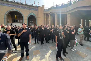 مراسم وداع با رهبر شهید انقلاب