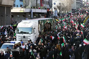 تشییع شهدای &laquo;جنگ رمضان&raquo;