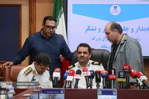 سردار سید ابوالفضل موسوی پور، رئیس پلیس راهور تهران بزرگ
